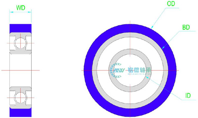 Flat Type Polyurethane Bearing